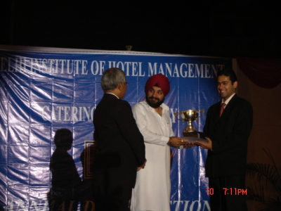 DEDICATED STUDENT WORKER FROM THIRD YEAR--MR. ANUJ MALHOTRA